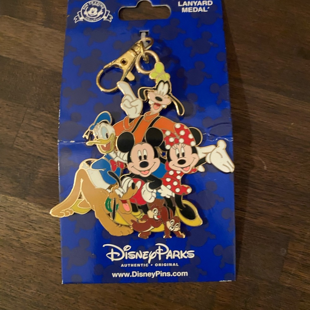 Disney Parks Colorful Character Keychain